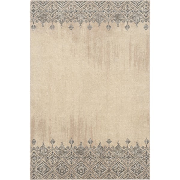 Bézs gyapjú szőnyeg 133x180 cm Decori – Agnella