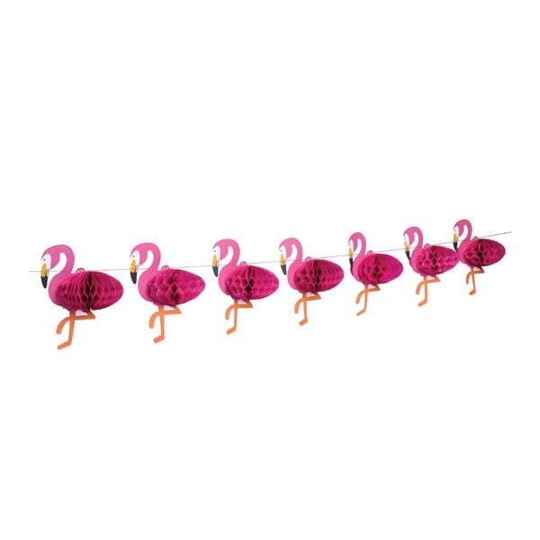 Flamingo Honeycomb girland - Rex London