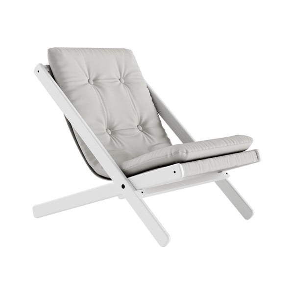 Boogie White/Light Grey összecsukható fotel - Karup Design