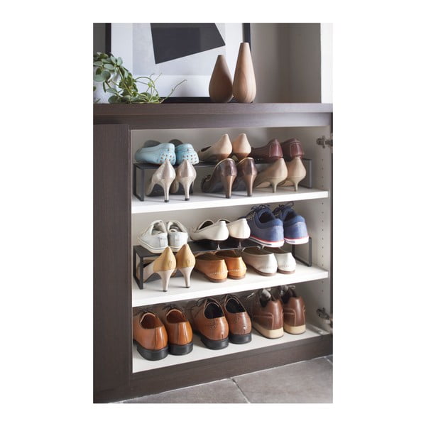 Fekete cipőspolc - YAMAZAKI-image-2