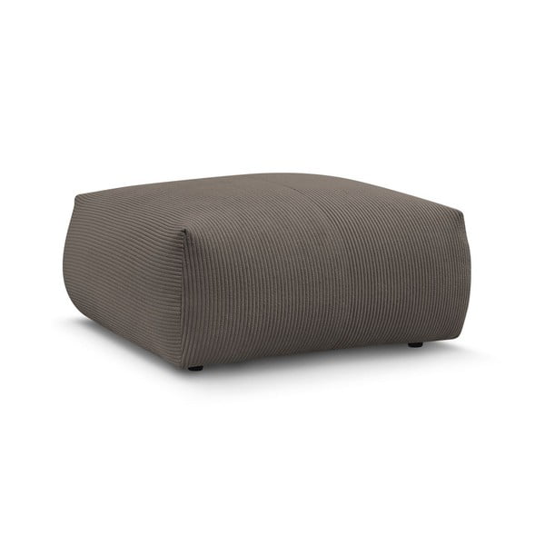 Szürkésbarna kordbársony lábtartó Voltaire – Bobochic Paris-image-1