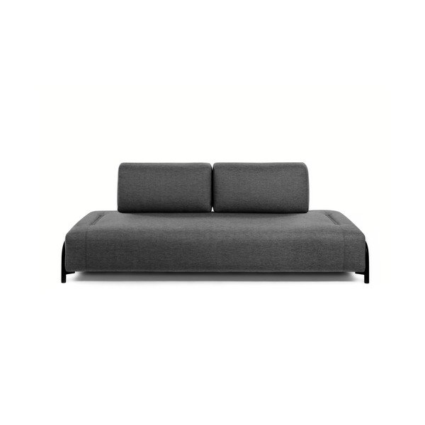 Compo sötétszürke karfás kanapé - Kave Home-image-3
