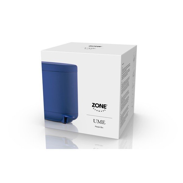 Kék műanyag pedálos szemetes 4 l Ume – Zone-image-3