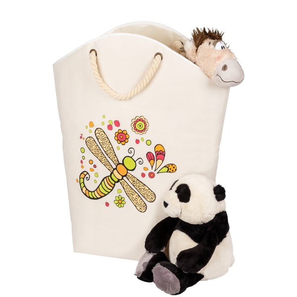 Textil szennyeskosár 58 l Rollin'Art Libelle – Wenko-image-3