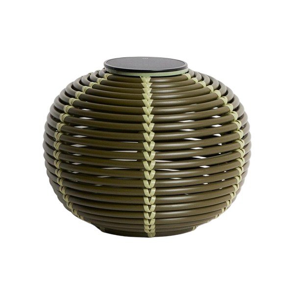 Napelemes-USB LED asztali-hordozható kültéri lámpa ø 25 cm Garoina – Kave Home