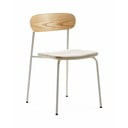 Bézs-natúr színű étkezőszék szett 2 db-os Adriana – Marckeric