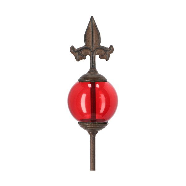 Fém kerti leszúrható dekoráció szett 3 db-os Fleur De Lys – Esschert Design-image-3