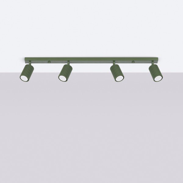Zöld spotlámpa 6,5x81 cm Gleam – Sollux-image-4