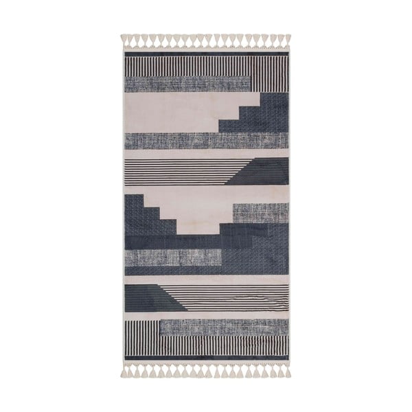 Szürke-bézs mosható szőnyeg 200x100 cm - Vitaus
