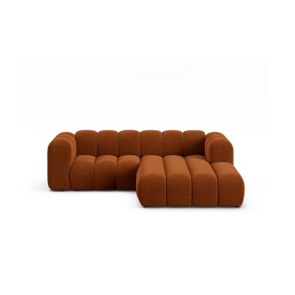 Narancssárga sarokkanapé (jobb oldali) Lupine – Micadoni Home