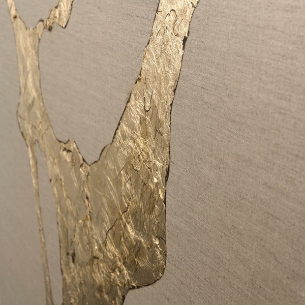 Kézzel festett kép 90x120 cm Wild Horizon Gold – Malerifabrikken-image-3