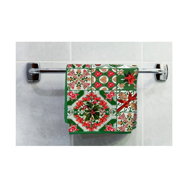 Christmas Mosaic fürdőlepedő, 170 x 80 cm - Crido Consulting