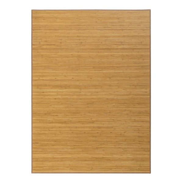Natúr színű bambusz szőnyeg 180x250 cm – Casa Selección