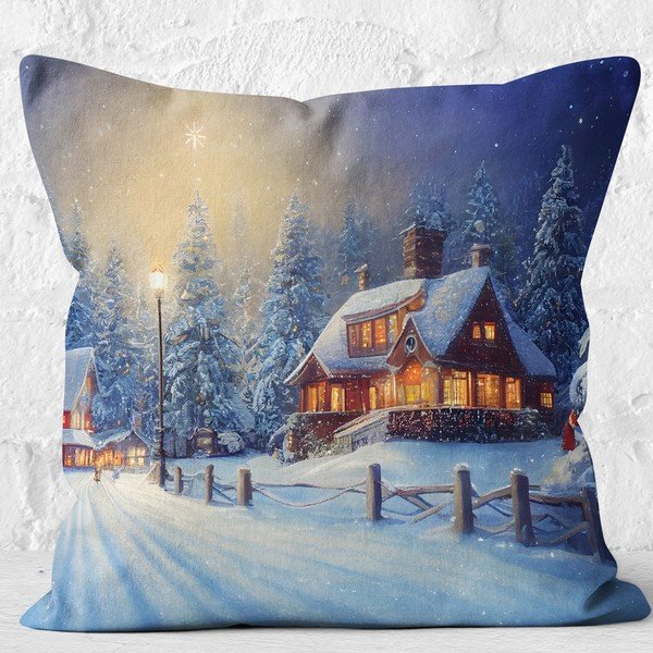 Párnahuzat karácsonyi mintával 43x43 cm – Mila Home-image-4