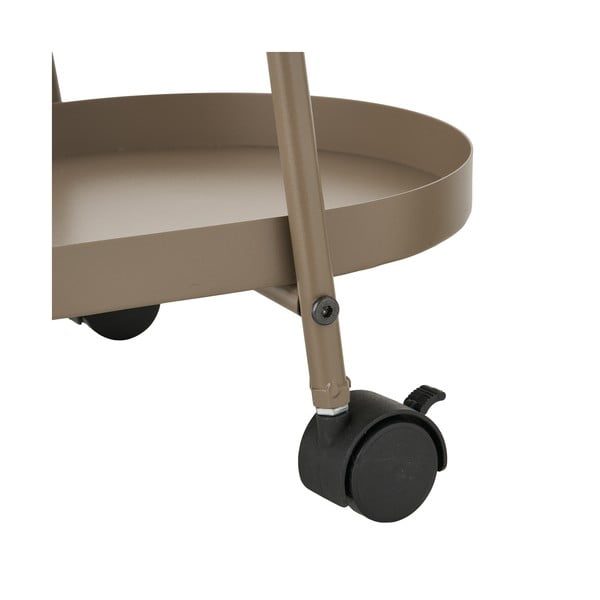 Fém gurulós zsúrkocsi 27,5x60 cm Empoli – House Nordic-image-3