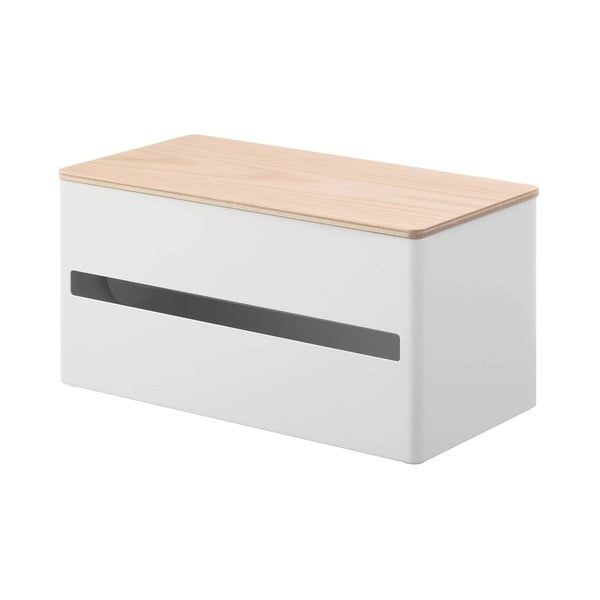 Fehér fém papírtörlő tartó Rin – YAMAZAKI