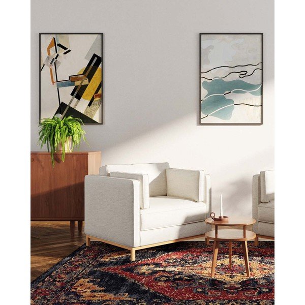 Krémszínű relaxációs fotel Celerio – Ame Yens-image-3