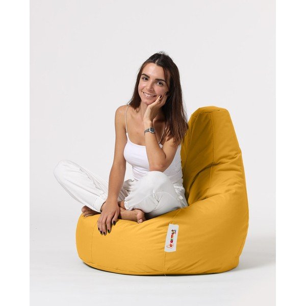 Sárga kerti ülőzsák Drop – Floriane Garden-image-3