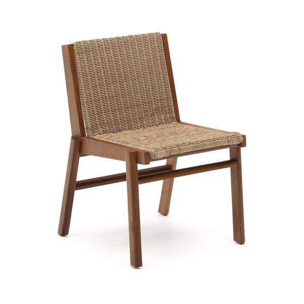 Natúr színű tömörfa kerti szék Itani – Kave Home