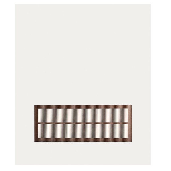 Sötét natúr színű kőrisfa ágytámla 175x70 cm Beyla – Kave Home-image-4