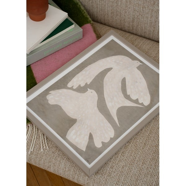 Poszter 30x40 cm Two Birds – Clara Schicketanz – The Poster Club-image-1