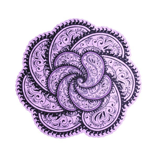Panguo szőnyeg, ⌀ 80 cm - Vitaus-image-1