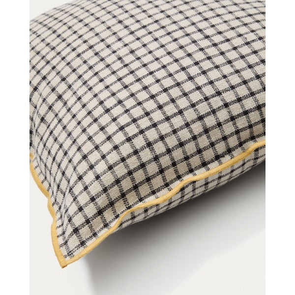 Lenkeverék párnahuzat 45x45 cm Airi – Kave Home-image-2