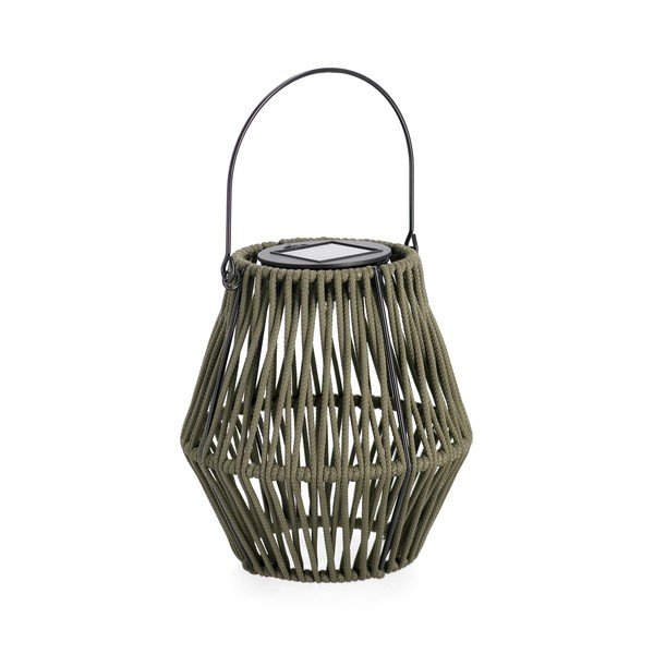 Khaki napelemes LED lámpás (magasság 17 cm) Juny – Yes Everyday