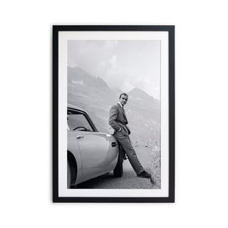 Sean Connery keretezett poszter, 40 x 30 cm - Little Nice Things