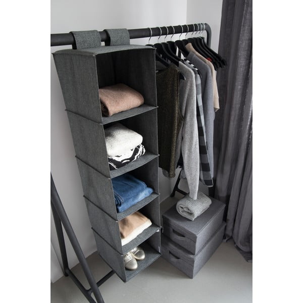 Függő textil gardrób rendszerező Soft Storage – Bigso Box of Sweden-image-3
