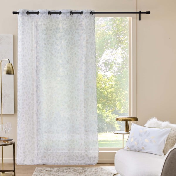 Fehér voile fényáteresztő függöny 140x280 cm Duchesse – douceur d'intérieur-image-3