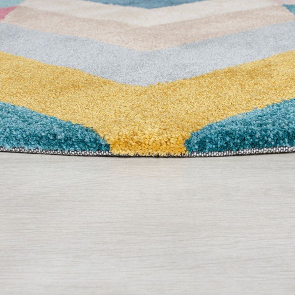 Chroma szőnyeg, ø 133 cm - Flair Rugs-image-3