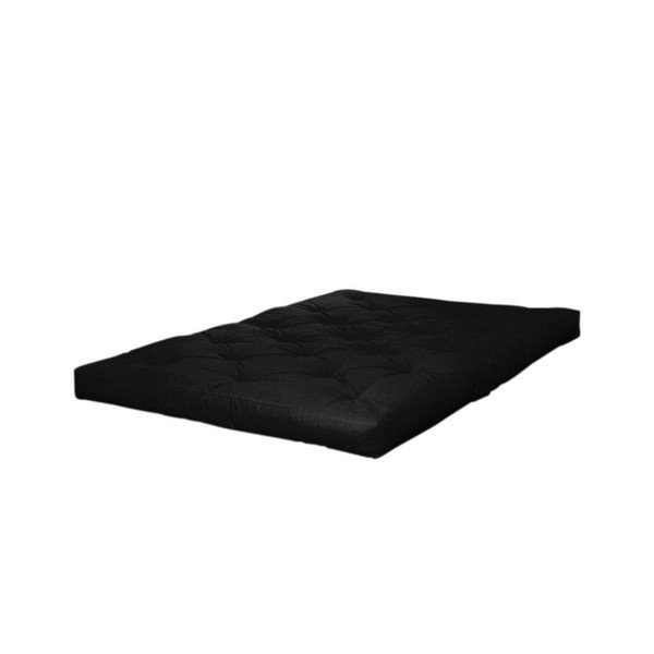 Fekete közepes keménységű futon matrac 90x200 cm Comfort Black – Karup Design