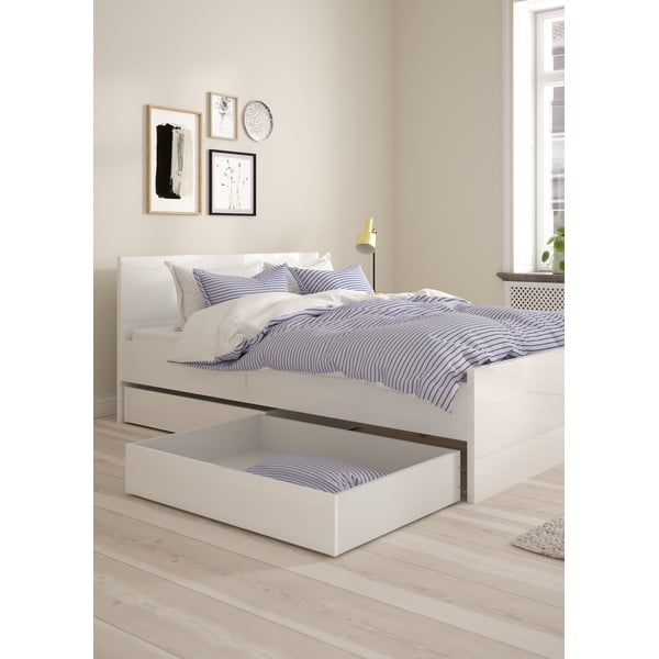 Fehér ágy alatti fiók szett 2 db-os Naia – Tvilum-image-1
