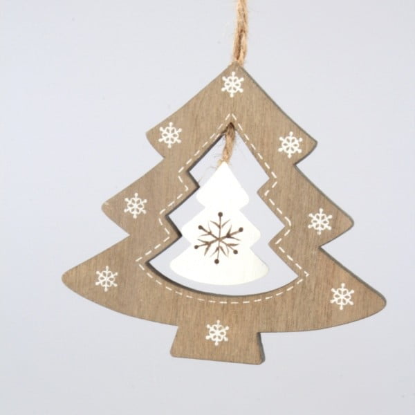 Joseph fenyőfa formájú felakasztható karácsonyi dekoráció - Dakls
