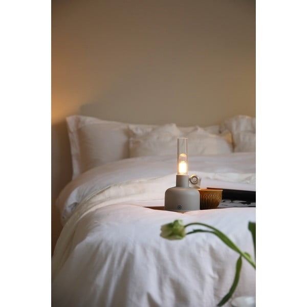 Szürkésbézs LED asztali lámpa (magasság 22 cm) Astrid – Markslöjd-image-1