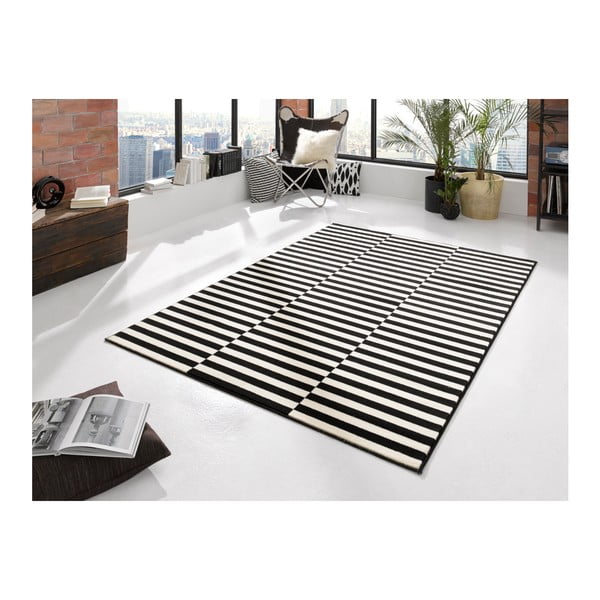 Fekete-krémszínű szőnyeg 200x290 cm Gloria – Hanse Home-image-1