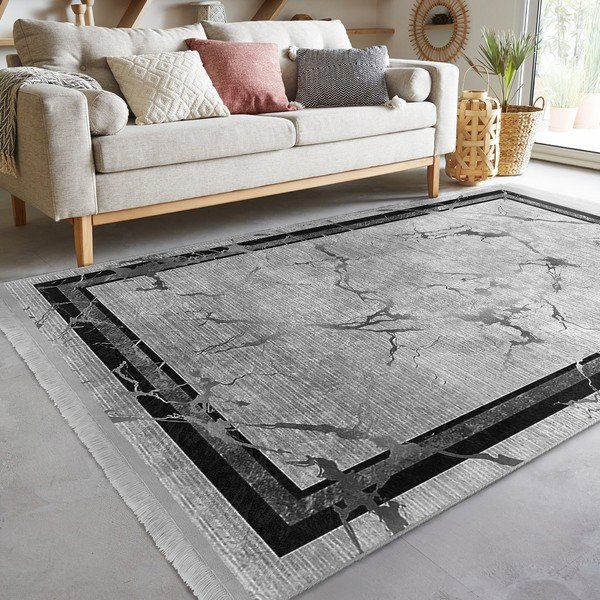 Szürke futószőnyeg 80x200 cm – Mila Home-image-2