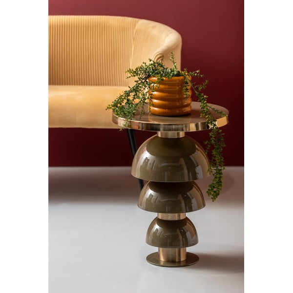 Fém kerek tárolóasztal ø 46 cm  Tess  – Leitmotiv-image-1