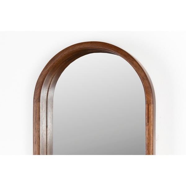 Fali tükör tömörfa kerettel 24x120 cm Nyko – White Label-image-3