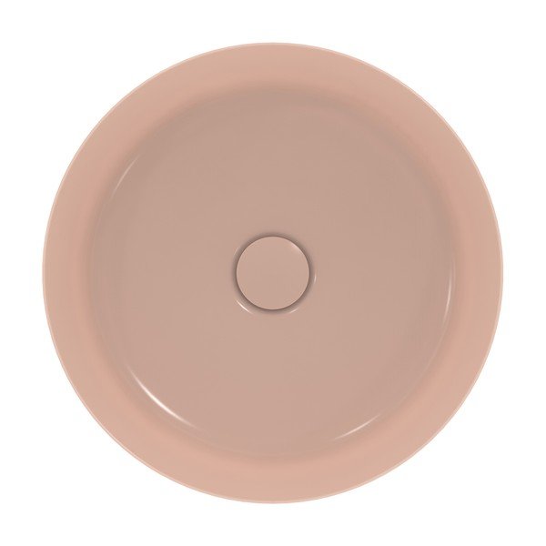 Világos rózsaszín kerámia kerek mosdókagyló ø 40 cm Ipalyss – Ideal Standard-image-2