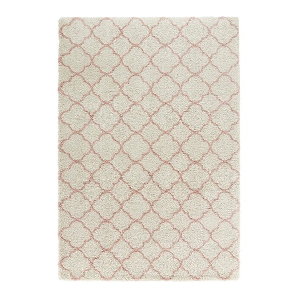 Grace Creme Rose krémszínű-rózsaszín szőnyeg, 120 x 170 cm - Mint Rugs