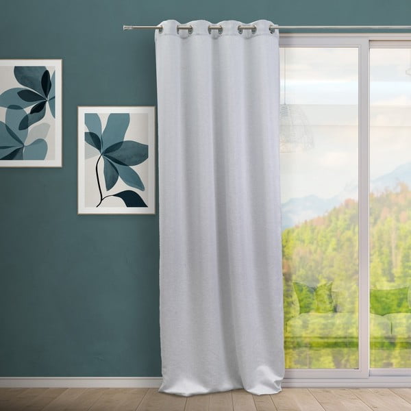 Világosszürke függöny 140x260 cm Luz – Casa Selección-image-1