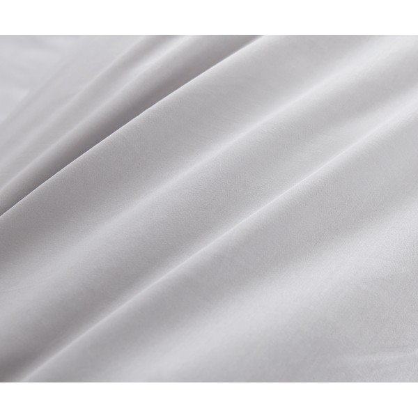 Classic szürke pamutszatén ágyneműhuzat, 135 x 200 cm - Bianca-image-3