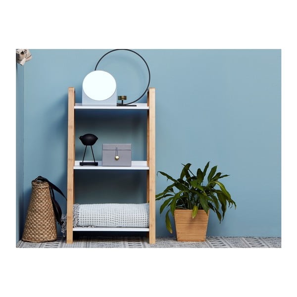 Finja fürdőszobai bambusz polcos állvány, 3 polccal - Wenko-image-3