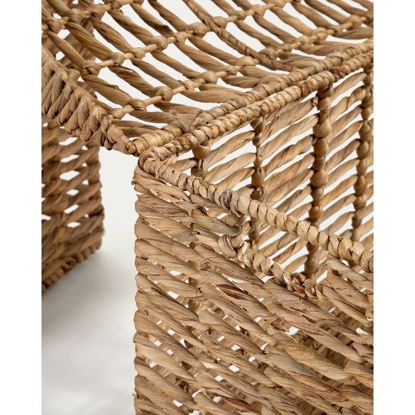 Vízijácint tárolókosár szett 2 db-os 60x37x40 cm Xuliana – Kave Home-image-3