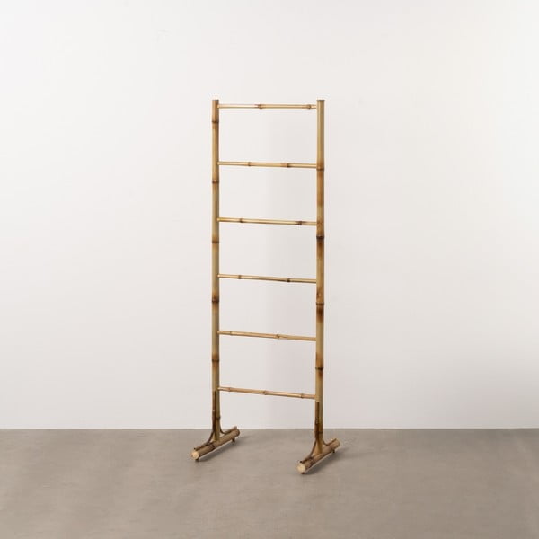 Natúr színű bambusz ruhatartó állvány 50x150x40 cm Manali – Ixia-image-1