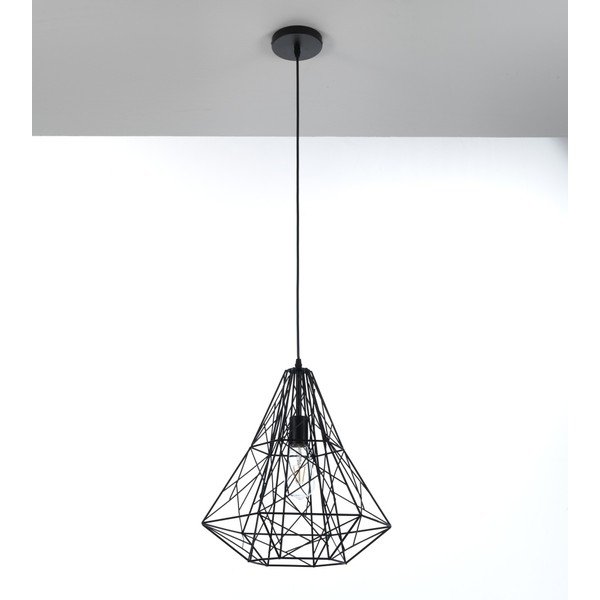 Diamond Black fekete függőlámpa - Tomasucci-image-3