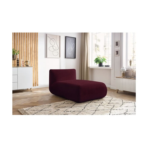 Borvörös kordbársony kanapé modul Lecomte – Bobochic Paris-image-3