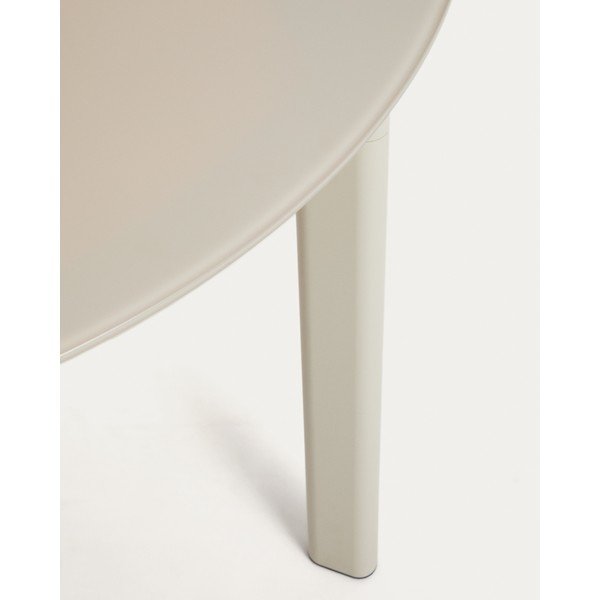Kerek kerti étkezőasztal üveg asztallappal ø 120 cm Erice – Kave Home-image-4